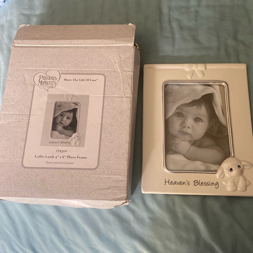Beautiful heavens, blessing, precious moments picture frame